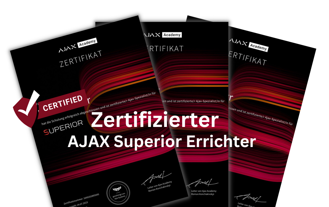 ajax superior zertifikat zertifizierter ajax alarmanlagen errichter (1080 × 680 px)